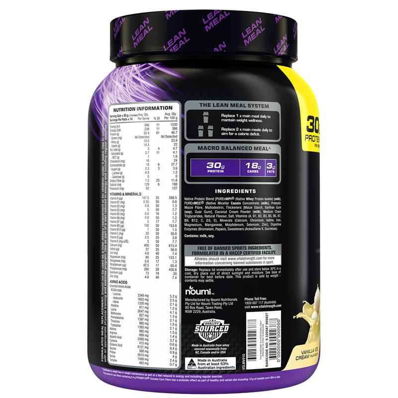 Vital Strength Lean Meal Vanilla 910g