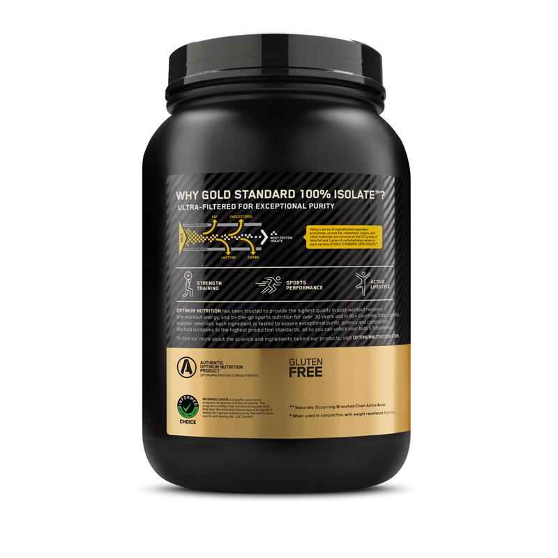 Optimum Nutrition Gold Standard 100% Isolate Chocolate 744g