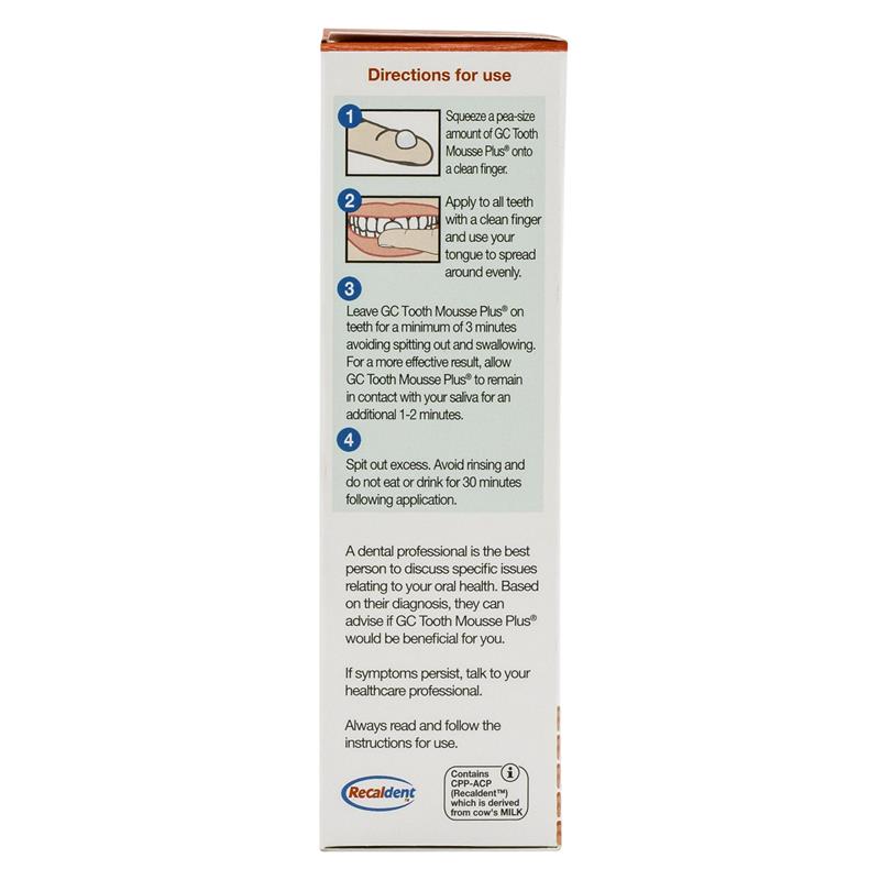 GC Tooth Mousse Plus Strawberry 40g - GimmeNow