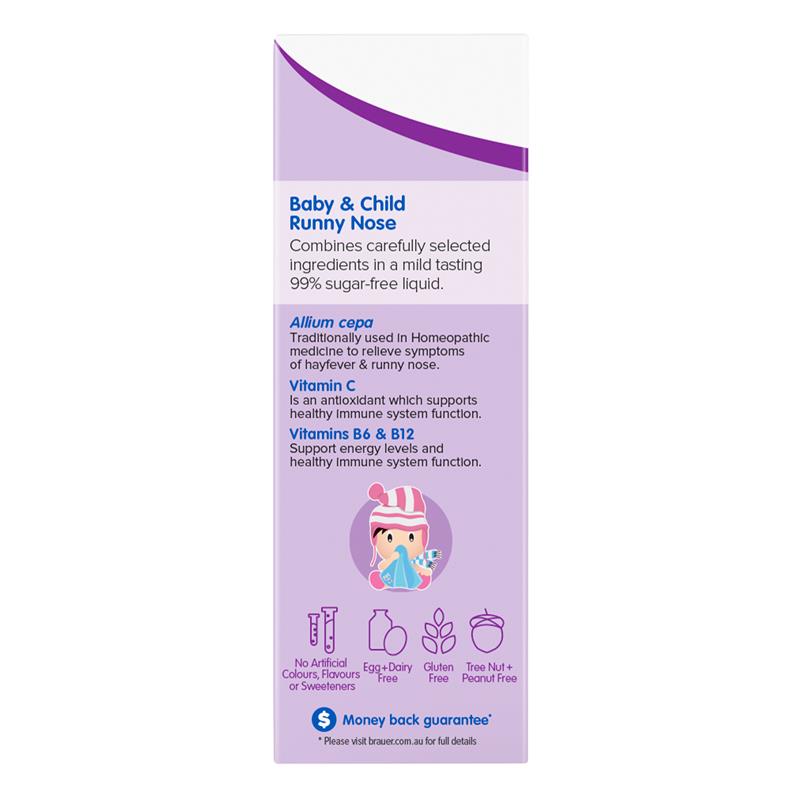Brauer Children's Runny Nose Relief 100ml