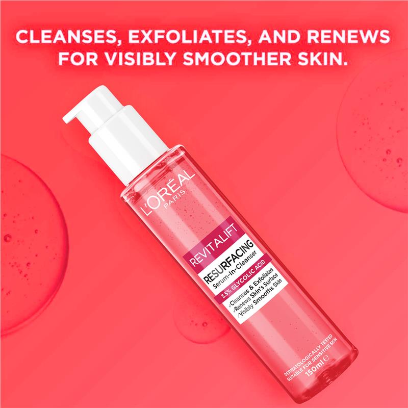 L'Oreal Paris Revitalift Laser Glycolic Cleanser 150ml