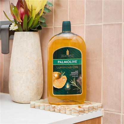 Palmolive Luminous Oils Hand Wash Refill Mandarin & Rosemary Oil 1L