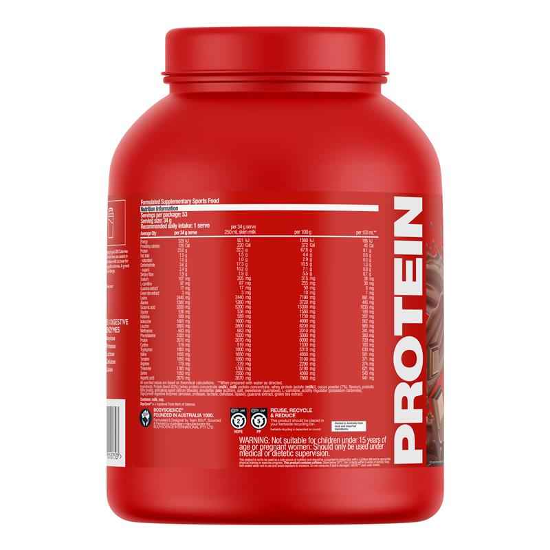 BSc Shred Protein Chocolate 1.8kg Tub