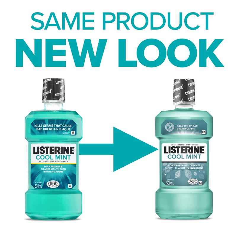 Listerine Mouthwash Cool Mint 500ml