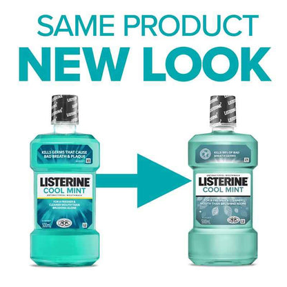 Listerine Mouthwash Cool Mint 500ml