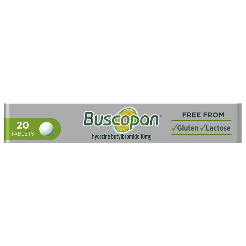 Buscopan Stomach Cramps Pain Relief 10mg Tablets 20 Pack