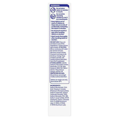 Polident Denture Cleanser Fresh Active Tablets 36
