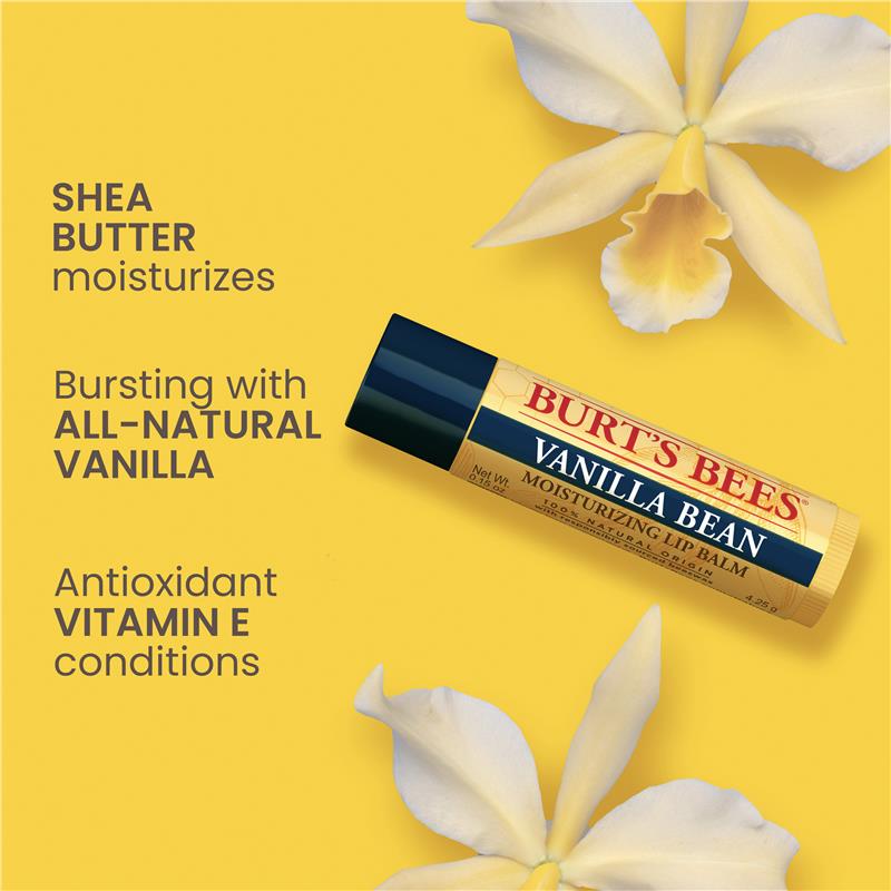 Burts Bees Lip Balm Vanilla Bean 4.25g