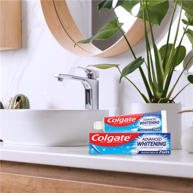 Colgate Toothpaste Advanced Whitening 115g
