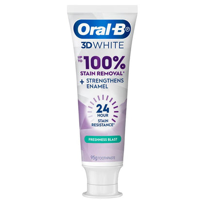 Oral B Toothpaste 3D White Lasting Freshness Blast 95g