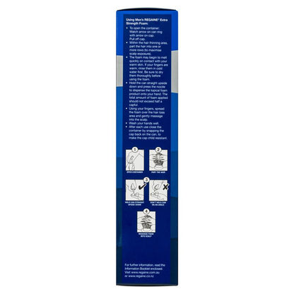Regaine Men's Extra Strength Minoxidil Foam Hair Regrowth Treatment 60g - GimmeNow