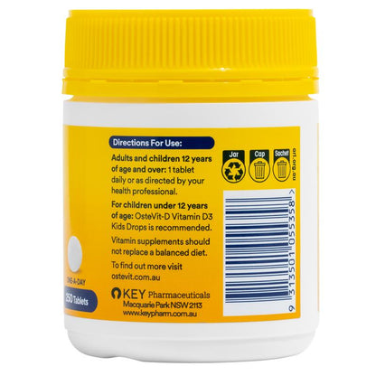 OsteVit-D Vitamin D3 1000IU 250 Tablets