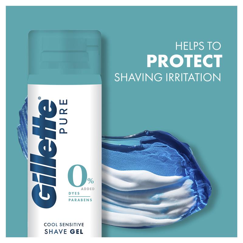 Gillette Pure Shave Gel for Men 170g