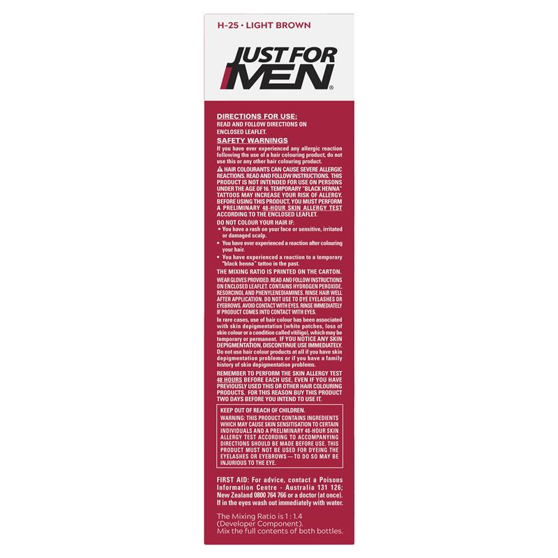 Just for Men Hair Colour Natural Light Brown