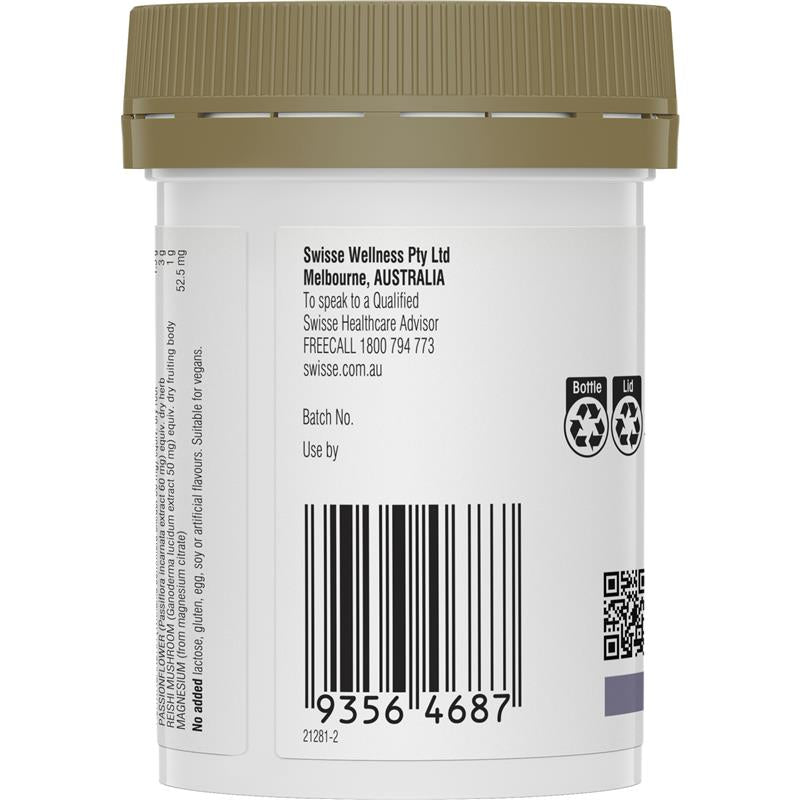 Swisse Ultiboost Ashwagandha Calm+ 60 Pack - GimmeNow