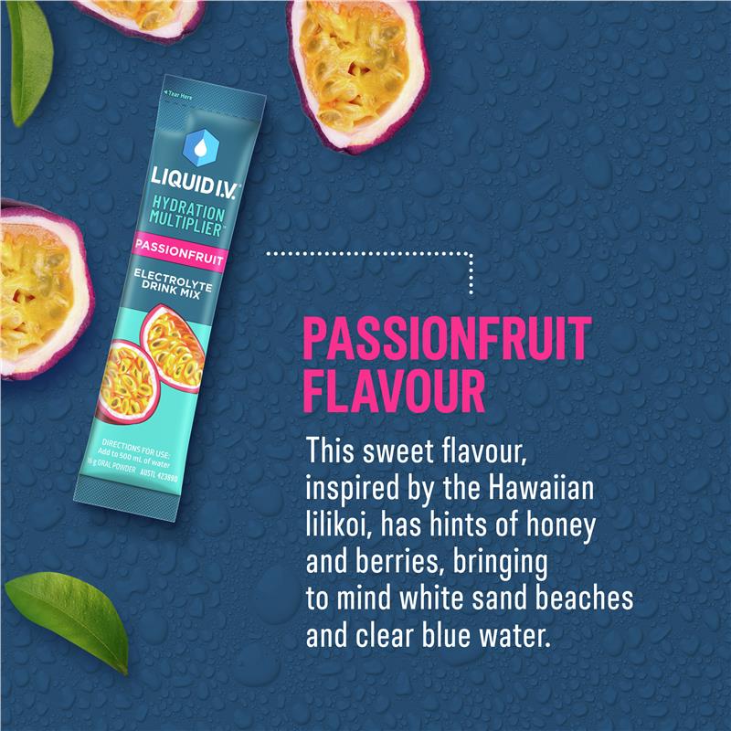 Liquid IV Hydration Passionfruit 24 Sachets