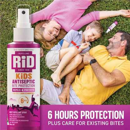 Rid Kids Antiseptic Repellent Pump Spray 100ml