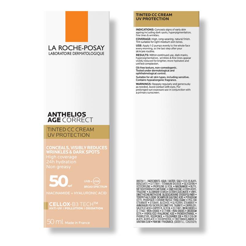 La Roche Posay Anthelios Age Correct Tinted SPF50 50ml
