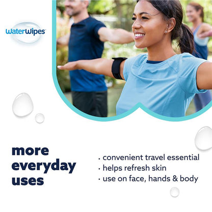 WaterWipes On The Go Sensitive Wipes 10 Pack