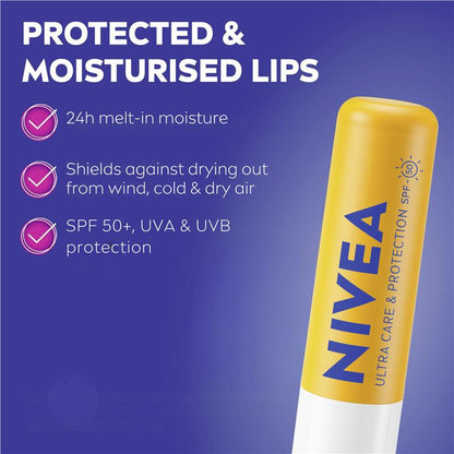 NIVEA Lip Care Sun Protect SPF50+ 4.8g