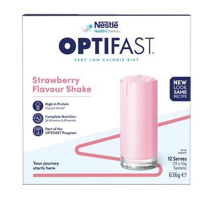 Optifast VLCD Shake Strawberry 12 x 53g