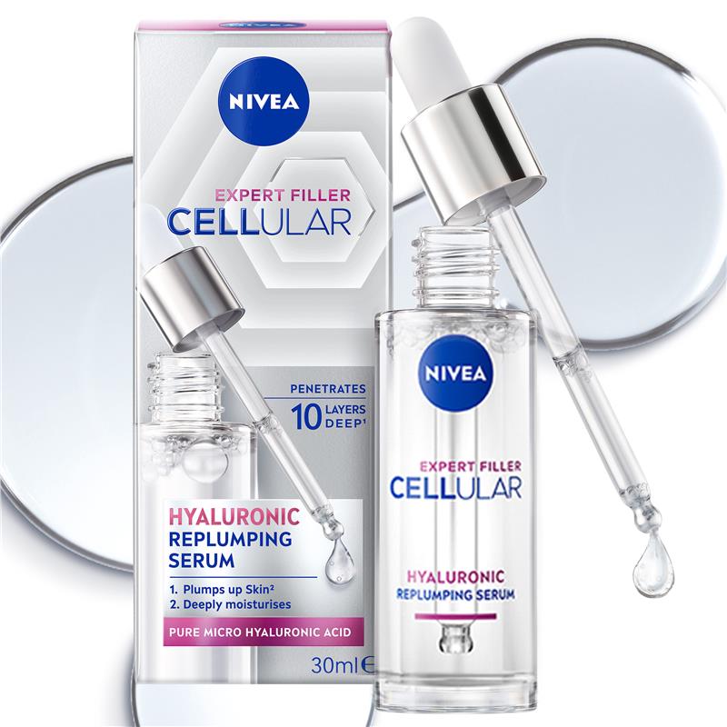 NIVEA Cellular Filler Expert Replumping Hyaluronic Serum 30Ml