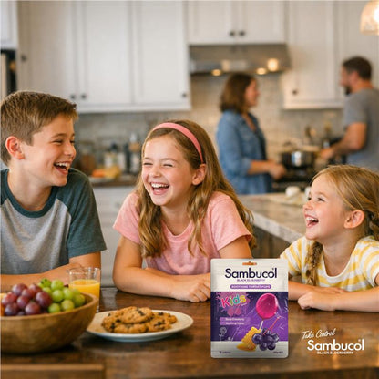 Sambucol Kids Soothing Throat Pops 8 Pack