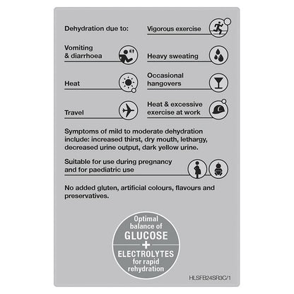 Hydralyte Electrolyte Fruity Bliss Multi Flavour Sachets 24 Value Pack