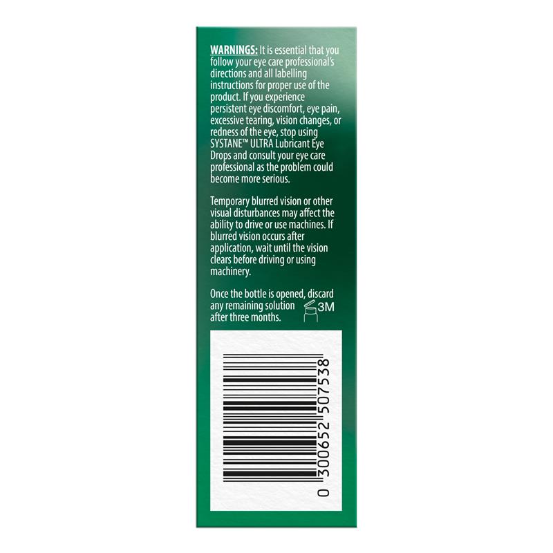 Systane Ultra Multi Dose Preservative Free Lubricant Eye Drops 10ml
