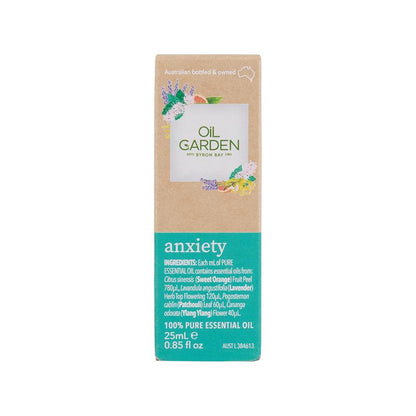 Oil Garden Natural Remedies Anxiety Oil 25ml