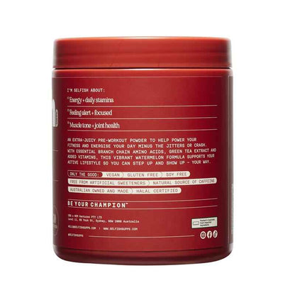 Selfish I Want Energy Juicy Watermelon Flavour 240g