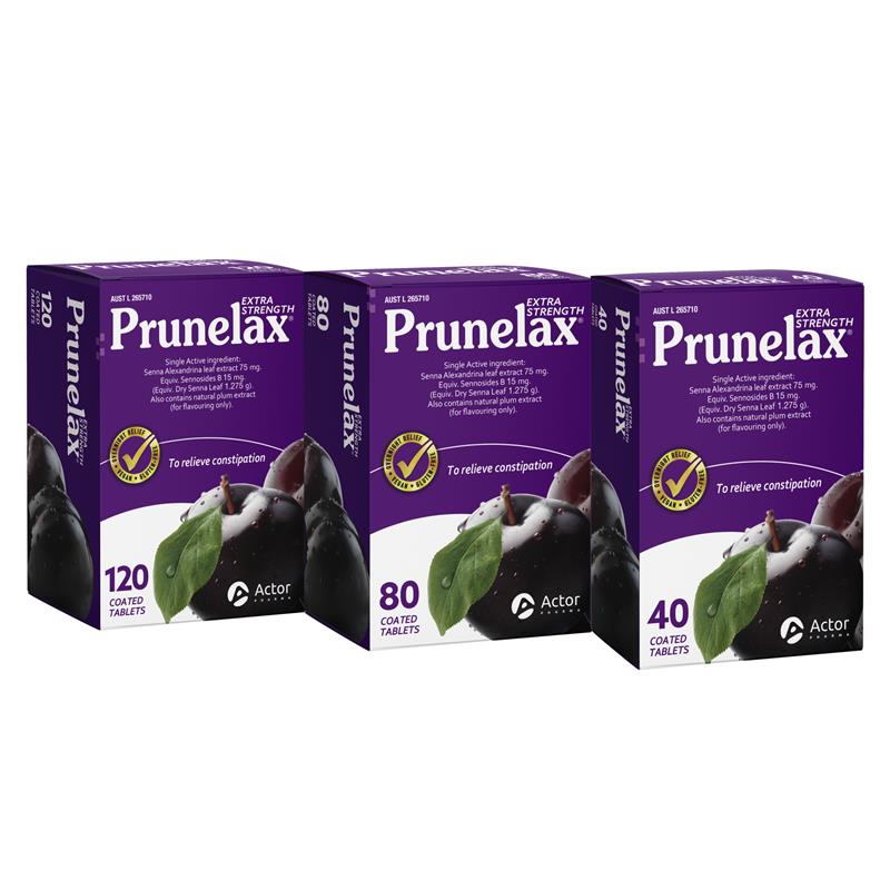 Prunelax 40 Tablets - GimmeNow