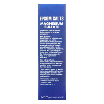 Sanofi Epsom Salts - Magnesium Sulfate Bath Crystals 375g