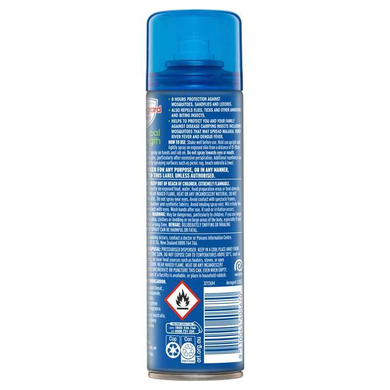 Aerogard Tropical Strength Insect Repellant 150g Aerosol