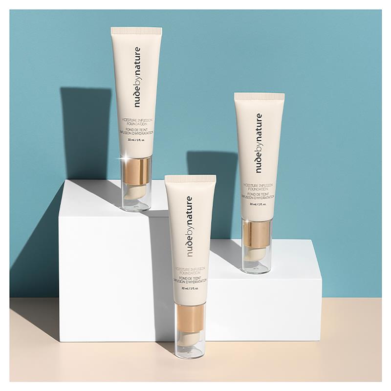 Nude by Nature Moisture Infusion Foundation 30ml N3 Almond