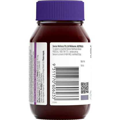 Swisse Iron + Probiotic 30 Tablets