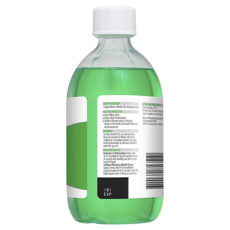 Cepacol Mouthwash Mint 500mL