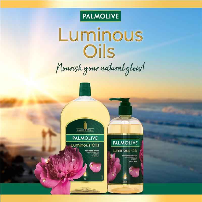 Palmolive Luminous Oils Hand Wash Macadamia Oil & Peony 500ml