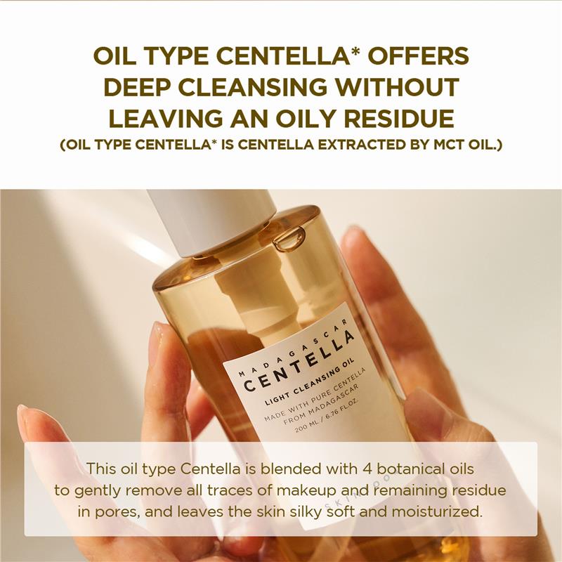SKIN1004 Madagascar Centella Light Cleansing Oil 200ml