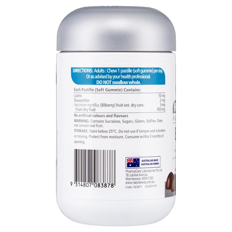 Nature's Way Adult Vita Gummies High Strength Eye Health 60 Gummies