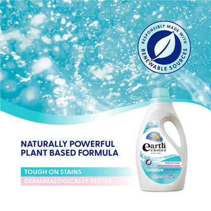 Earth Choice Laundry Liquid Ultra Concentrate Sensitive 1 Litre