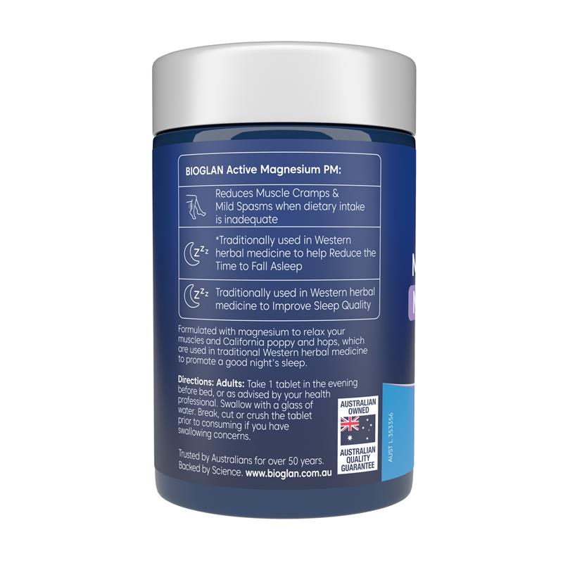 Bioglan Active Magnesium PM 150 Tablets
