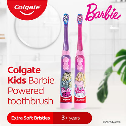 Colgate Toothbrush Kids Barbie Sonic Battery