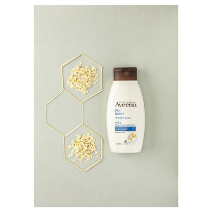 Aveeno Skin Relief Moisturising Fragrance Free Body Wash 354ml