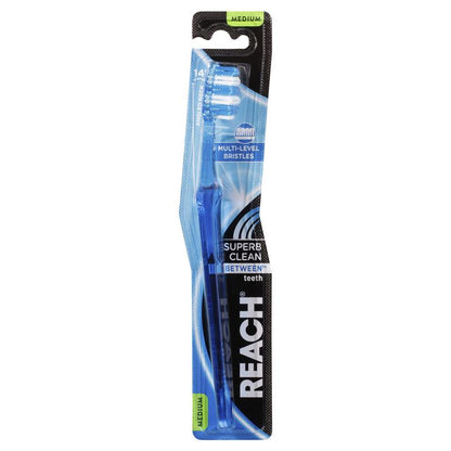 Reach Toothbrush Between Superb Clean Medium