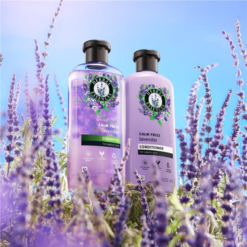 Herbal Essences Conditioner Calm Frizz Lavender Haircare 400ml