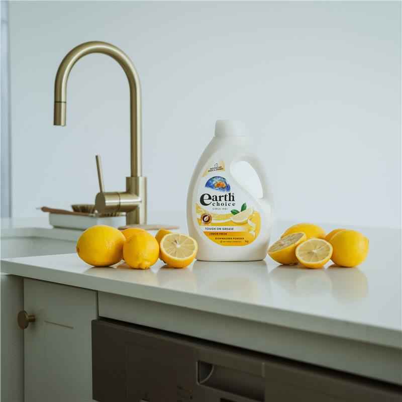 Earth Choice Dishwashing Powder Lemon Fresh 1kg