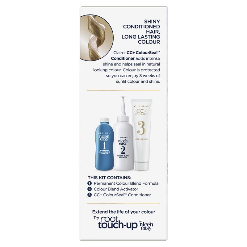 Clairol Nice N Easy 8A Natural Medium Ash Blonde Permanent Hair Colour