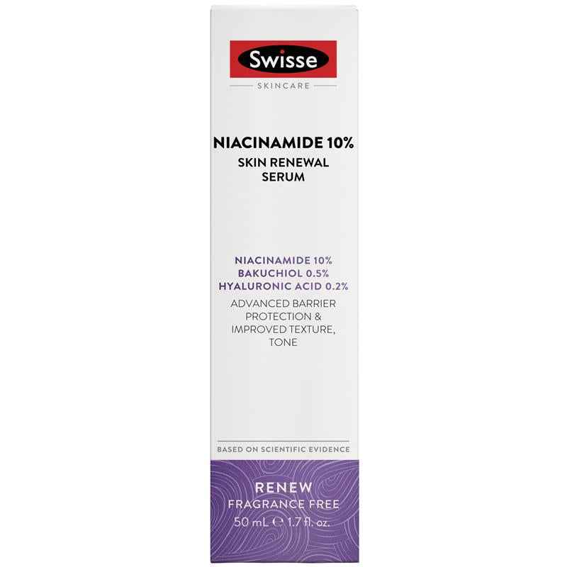 Swisse Skincare Niacinamide 10% Skin Renewal Serum 50ml