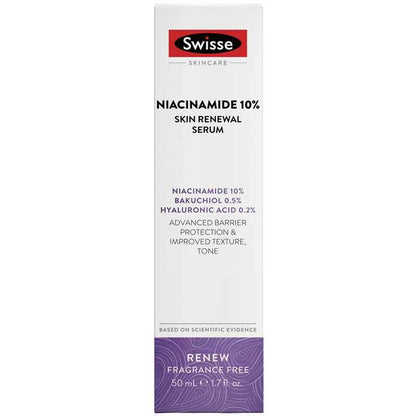 Swisse Skincare Niacinamide 10% Skin Renewal Serum 50ml